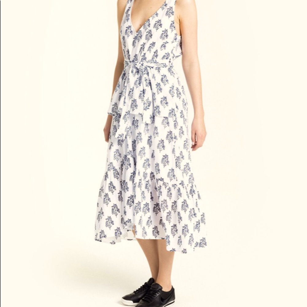 A.L.C. White Floral Judd Dress (size 6; like new)